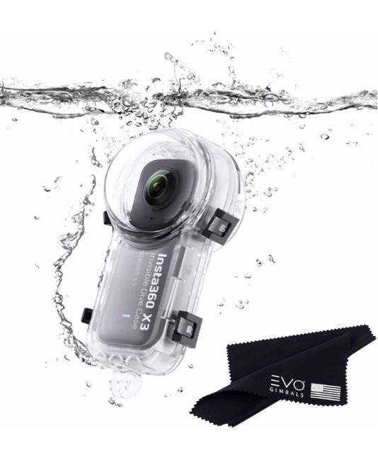 Insta360 - X3 Invisible Dive Case - Clear