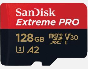 SanDisk 128GB Extreme PRO® microSD